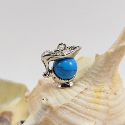 Pendente do signo Aquário com bola