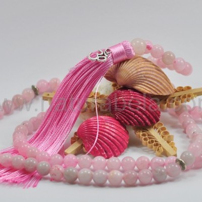 JAPAMALA de quartzo rosa JAPAMALA de quartzo rosa