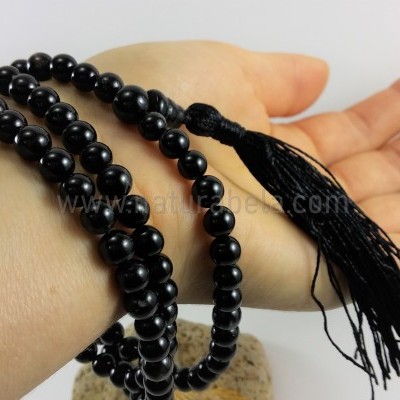 JapaMala Turmalina Negra 6 mm JapaMala Turmalina Negra 6 mm