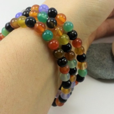 Pulseira Colar Rã do Dinheiro Multicor Pulseira Colar Rã do Dinheiro Multicor