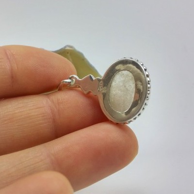 Pendente em prata com Quartzo Rutilado