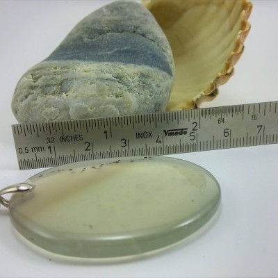 Pendente de pedra Ágata