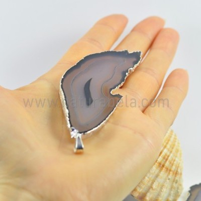 Pendente Chapa de Agata Pendente Chapa de Agata