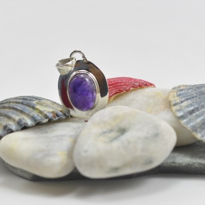 Pendente em Prata com Ametista EXTRA Pendente em Prata com Ametista EXTRA