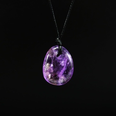 Pendente Pedra Ametista (signo Peixes) Pendente Pedra Ametista (signo Peixes)