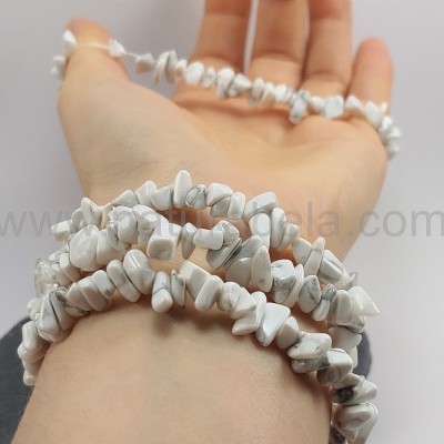 Pulseira CHIP Howlita Branca Pulseira CHIP Howlita Branca