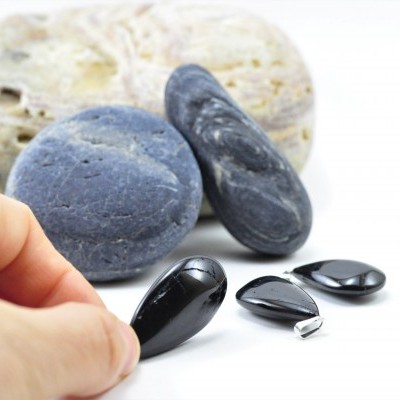 Pendente Turmalina Negra Lágrima