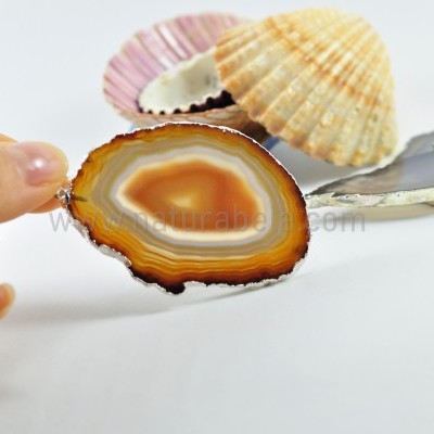 Pendente Chapa de Agata Pendente Chapa de Agata