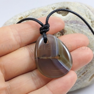 Colar com Ágata (signo Balança) Colar com Ágata (signo Balança)