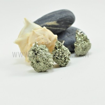 Pendente de Pirita em bruto Pendente de Pirita em bruto