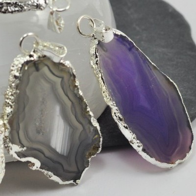 Pendente chapa de Ágata Pendente chapa de Ágata