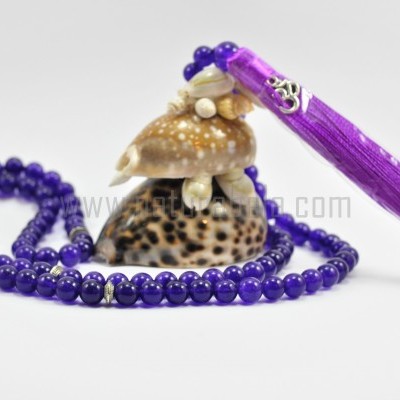 JAPAMALA de Jade lilás 8mm JAPAMALA de Jade lilás 8mm