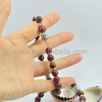 Pulseiras Buda Jaspe Pulseiras Buda Jaspe