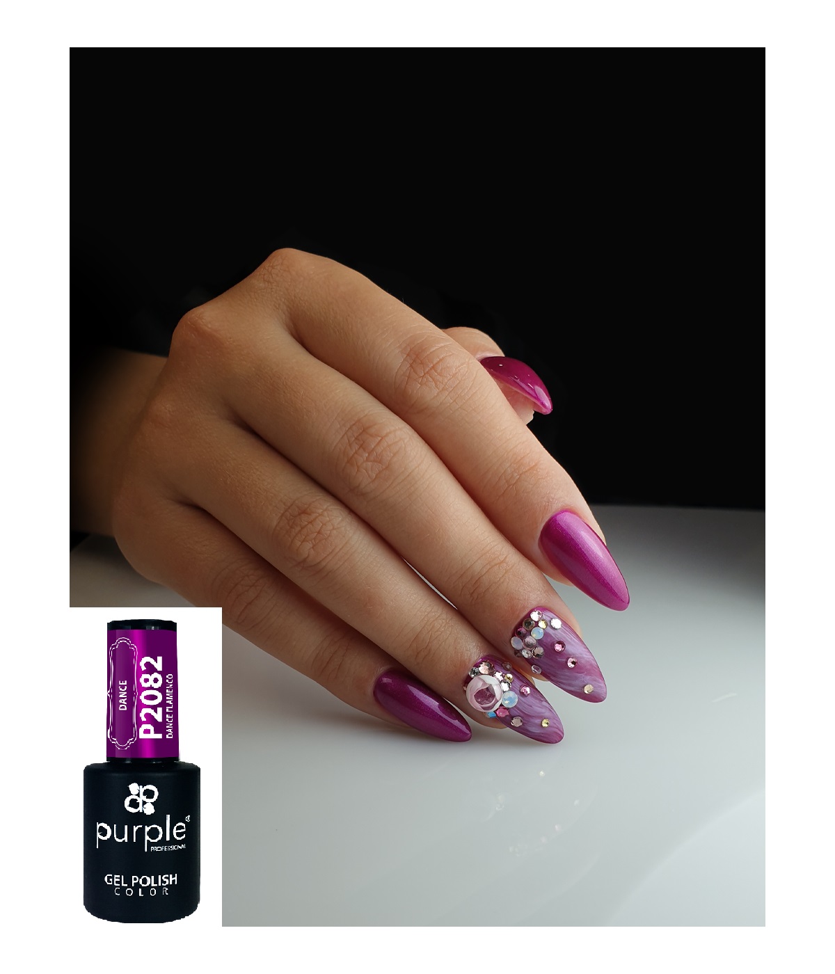 VERNIZ&#x20;GEL&#x20;-&#x20;DANCE&#x20;FLAMENCO&#x20;P2082&#x20;10ml