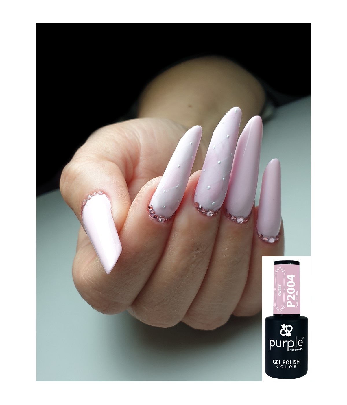 VERNIZ&#x20;GEL&#x20;-&#x20;SWEET&#x20;BABY&#x20;P2004&#x20;10ml