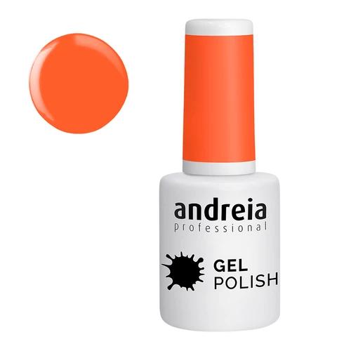 Andreia Verniz Gel 263 Laranja Neon