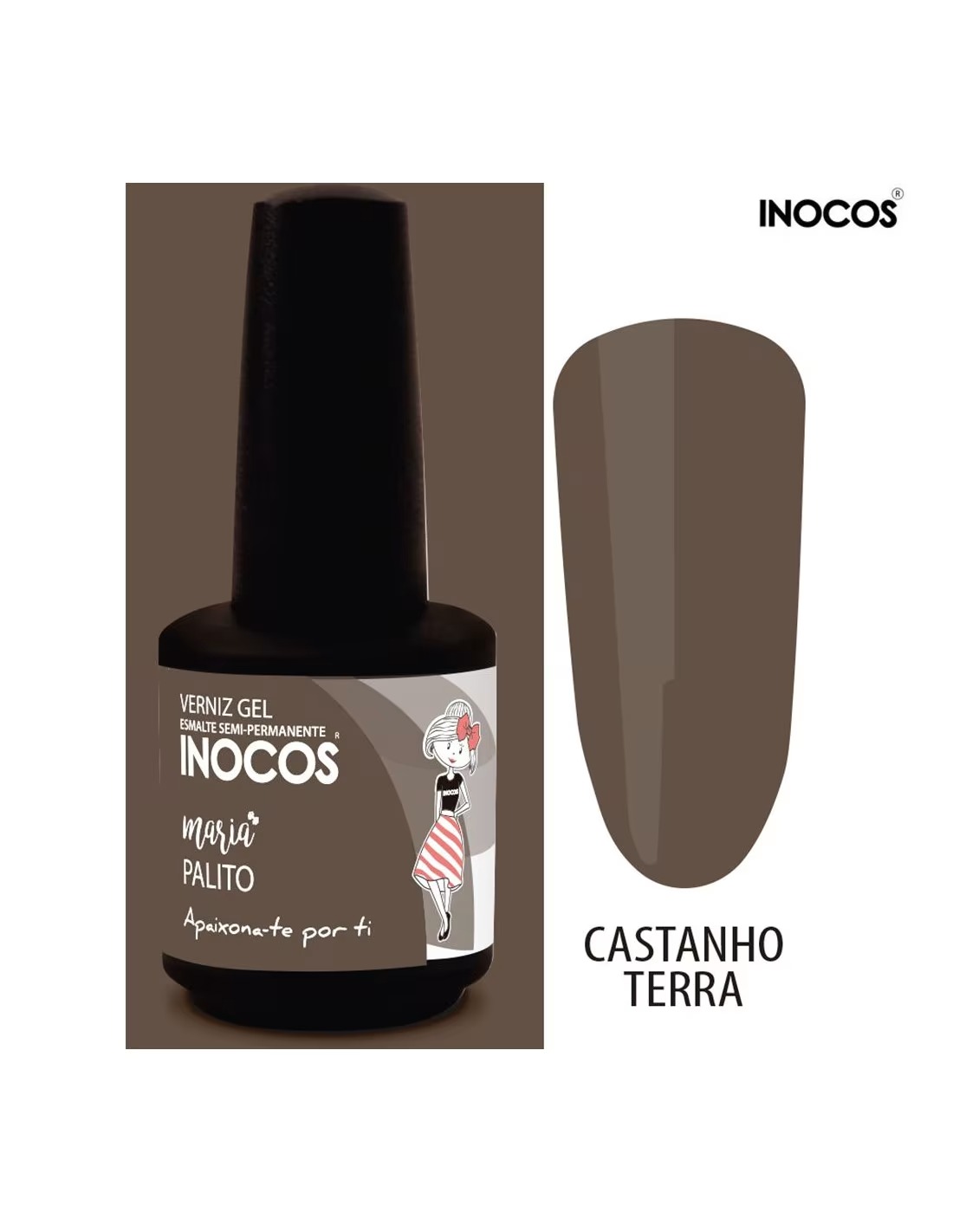 Maria Palito Verniz Gel 15 ml Inocos
