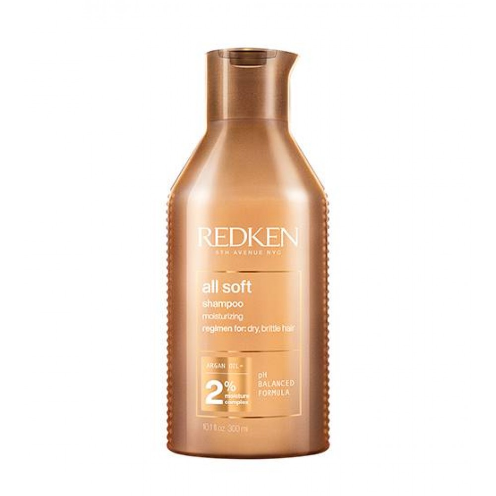 REDKEN&#x20;All&#x20;Soft&#x20;Shampoo&#x20;-&#x20;Hidratante&#x20;Para&#x20;Cabelos&#x20;Secos&#x20;300ml