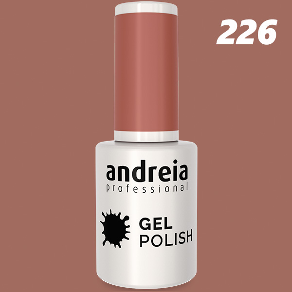 Frasco de verniz gel Andreia Professional cor rosada 226