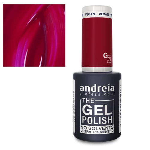 Andreia The Gel Polish G23 Rosa Bordeaux