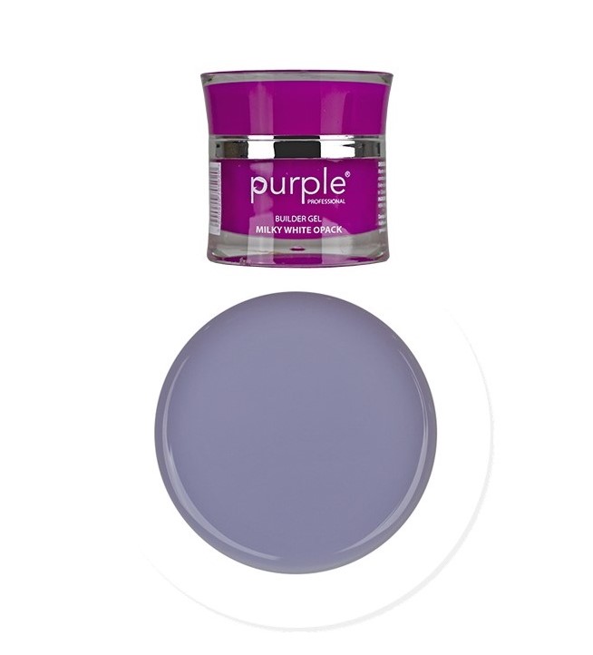 Gel&#x20;De&#x20;Constru&#x00E7;&#x00E3;o&#x20;PURPLE&#x20;-&#x20;MILKY&#x20;WHITE&#x20;OPACK&#x20;-&#x20;15gr