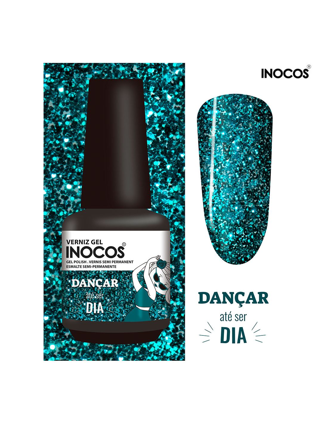 Verniz&#x20;Gel&#x20;Azul&#x20;Glitter&#x20;Oceano&#x20;Dan&#x00E7;ar&#x20;at&#x00E9;&#x20;ser&#x20;Dia&#x20;Inocos&#x20;Maria&#x20;&#x00E0;&#x20;Solta