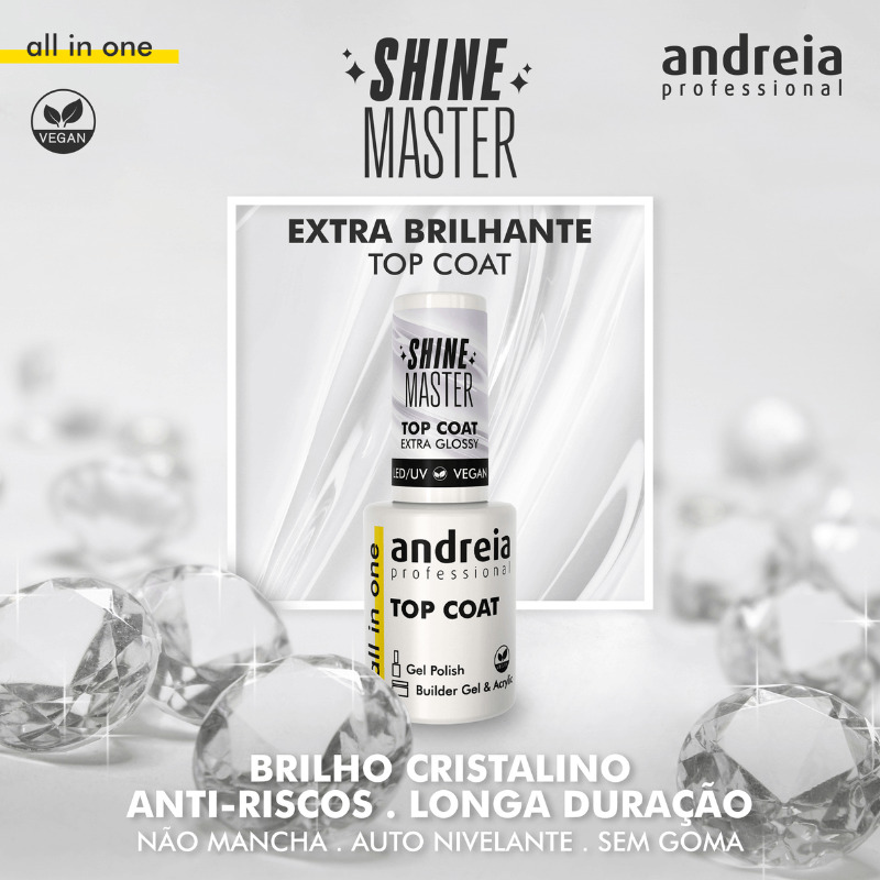 Andreia All In One Shine Master Top Coat 10,5ml