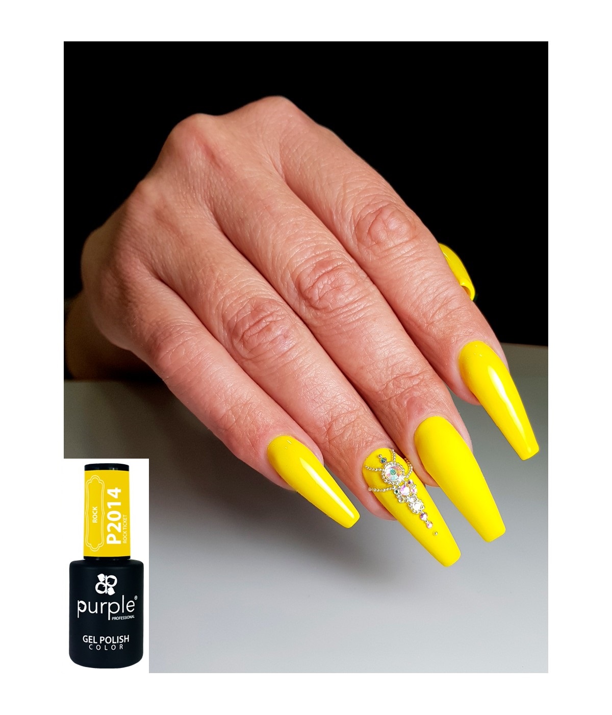 VERNIZ&#x20;GEL&#x20;-&#x20;ROCK&#x20;TICKET&#x20;P2014&#x20;10ml