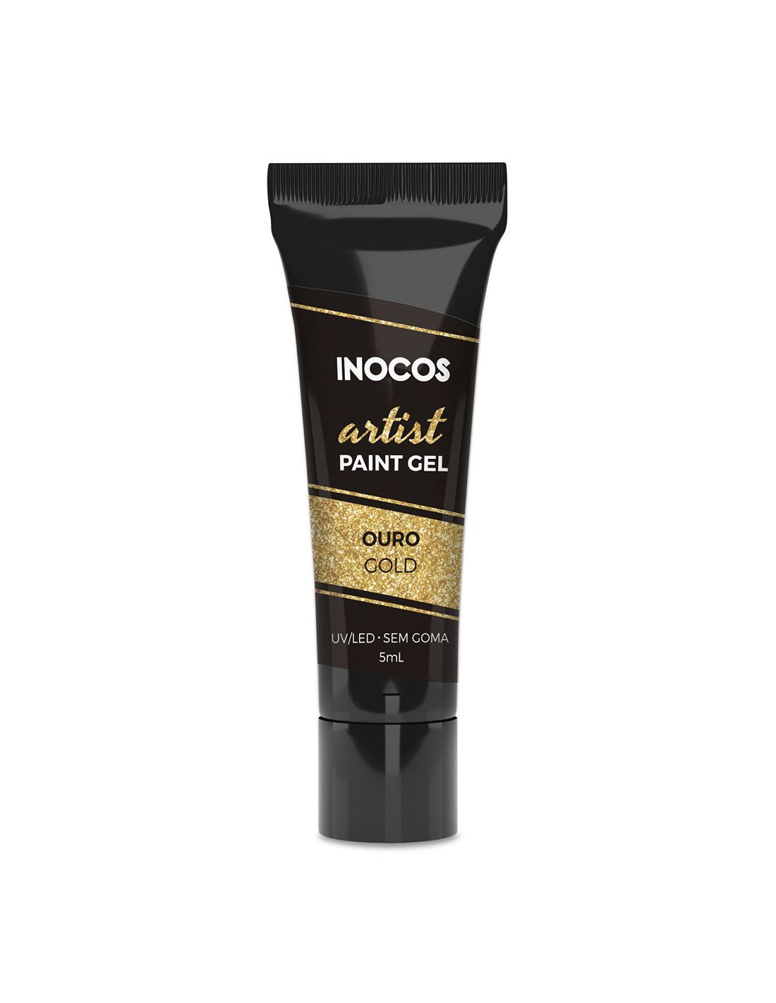 Paint&#x20;Gel&#x20;Artist&#x20;Dourado&#x20;5ml&#x20;Inocos