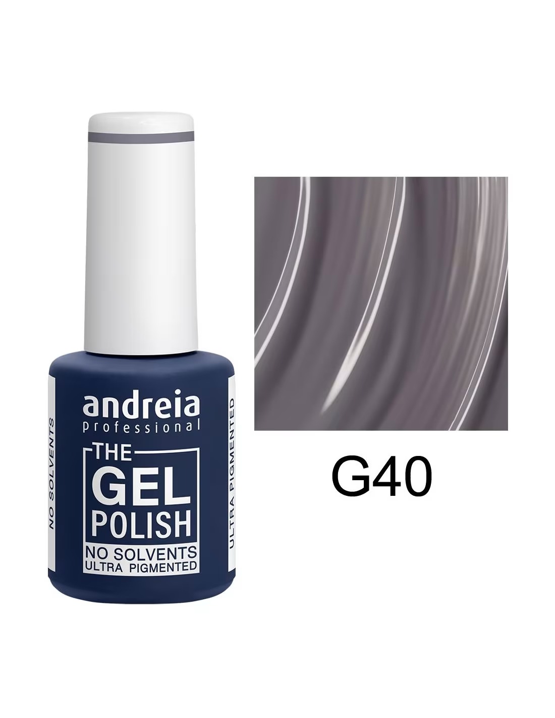 Frasco de verniz gel para unhas andrea professional G40