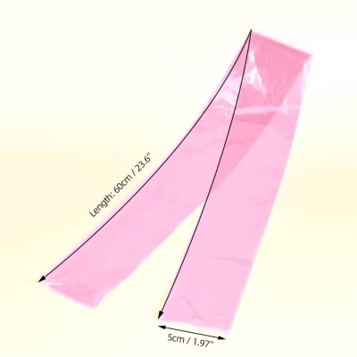 Clip&#x20;Cord&#x20;Sleeve&#x20;Descart&#x00E1;vel&#x20;Rosa&#x20;100und