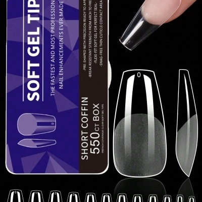 TIPS&#x20;GEL&#x20;ABS&#x20;TRANSPARENTES