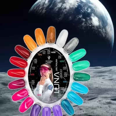 Victoria&#x20;Vynn&#x20;Gel&#x20;Polish&#x20;&quot;Luna&#x20;Glass&quot;&#x20;8&#x20;Cores&#x20;Vitral