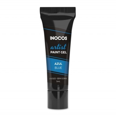 Paint&#x20;Gel&#x20;Artist&#x20;Azul&#x20;5ml&#x20;-&#x20;Inocos