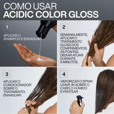 REDKEN&#x20;Acidic&#x20;Color&#x20;Gloss&#x20;Protetor&#x20;T&#x00E9;rmico&#x20;Leave&#x20;In&#x20;Para&#x20;Cabelos&#x20;Pintados&#x20;190ml