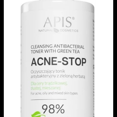 Apis&#x20;Acne-Stop&#x20;98&#x25;&#x20;-&#x20;T&#x00F3;nico&#x20;de&#x20;Limpeza&#x20;Calmante&#x20;para&#x20;Pele&#x20;Oleosa&#x20;e&#x20;Problem&#x00E1;tica