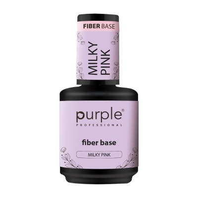 Fiber&#x20;Base&#x20;Purple&#x20;15ML&#x20;-&#x20;Milky&#x20;Pink&#x20;&#x28;Rosa&#x20;leitoso&#x29;