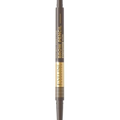 Eveline&#x20;Cosmetics&#x20;Micro&#x20;Precise&#x20;-&#x20;L&#x00E1;pis&#x20;Imperme&#x00E1;vel&#x20;para&#x20;Sobrancelhas&#x20;com&#x20;Escova&#x20;2&#x20;em&#x20;1