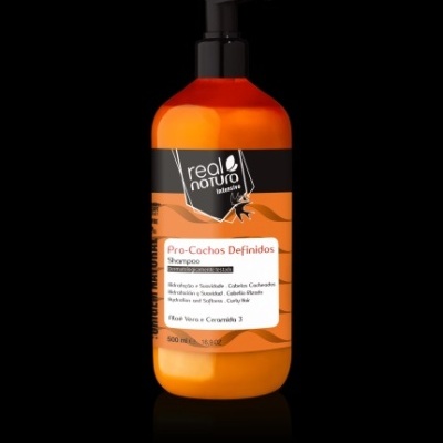 Garrafa de shampoo laranja e preto com tampa de bomba, 500 ml