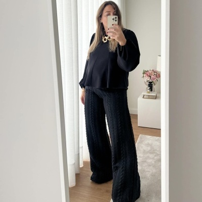 Calças Alice antracite