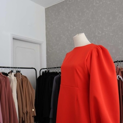 Vestido Angel na cor toranja