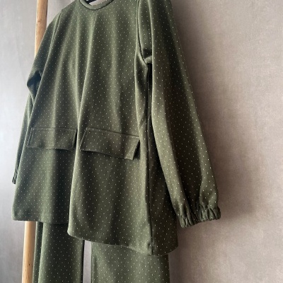 Confy Kim em verde kaki