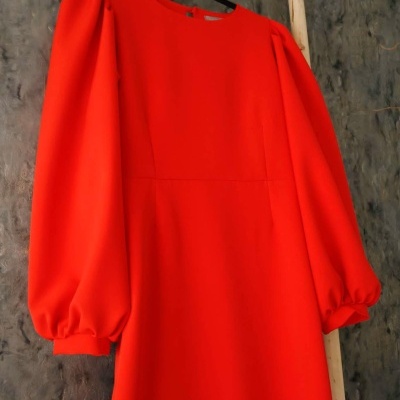 Vestido Angel na cor toranja