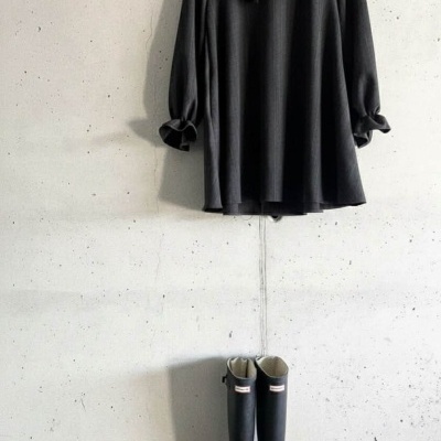 Vestido Camila Cinzento