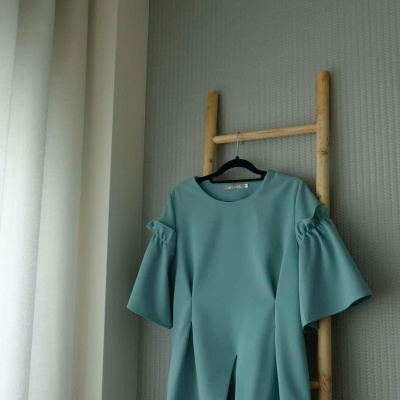 Túnica Gabriela verde pastel