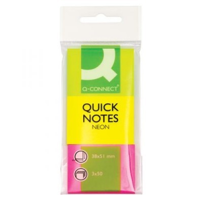 PACK 3 CORES POST-IT _ QUICK NOTES ®