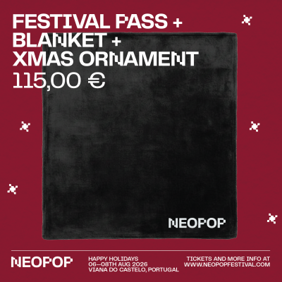 XMAS PACK - 3 DAY PASS +  BLANKET + XMAS ORNAMENT