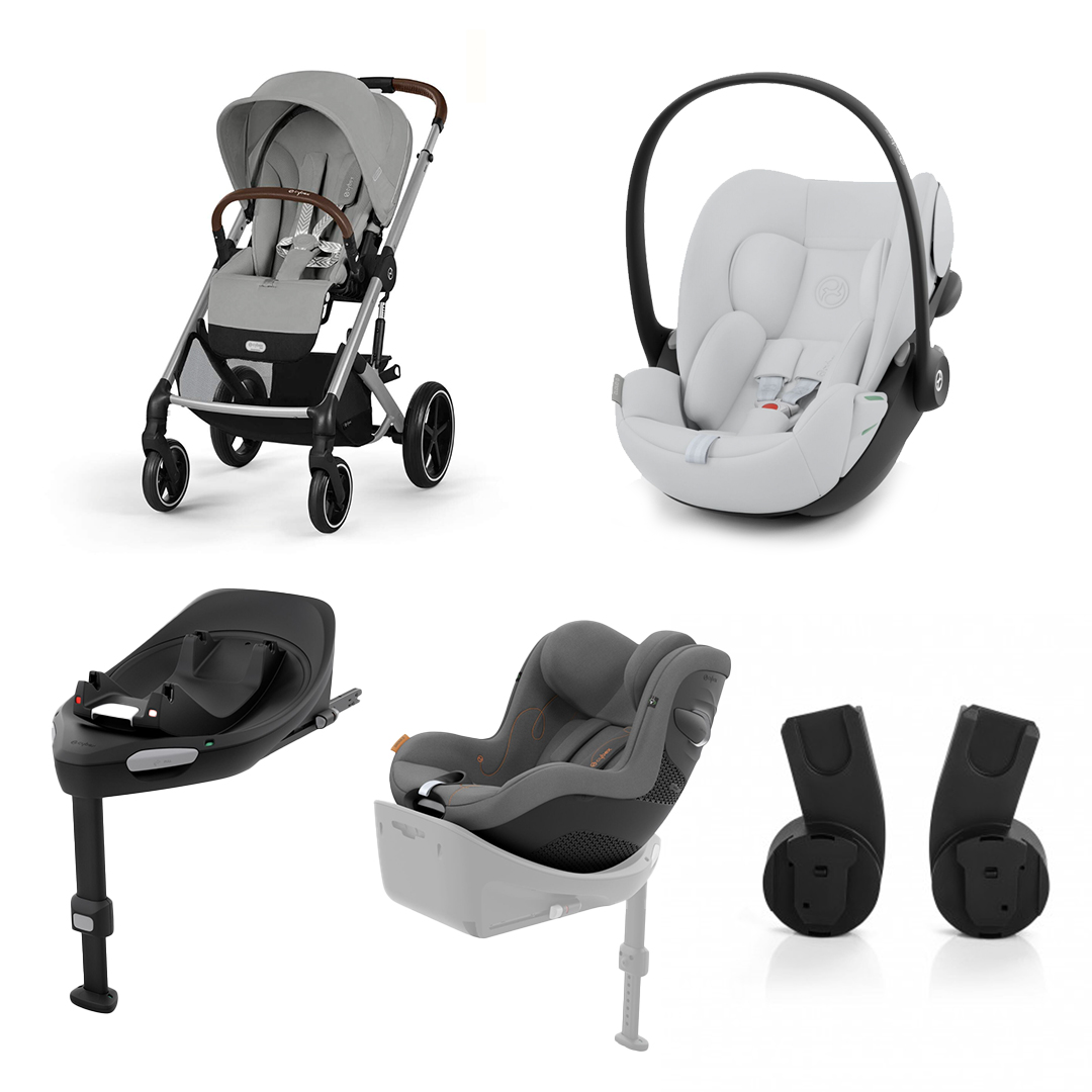 Cybex Balios s +Cloud G i-Size + Sirona G i-Size + Base G + Adaptadores