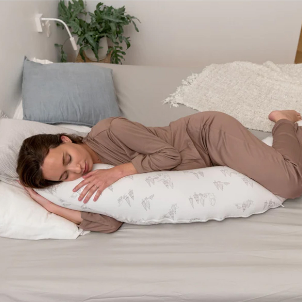 Doomoo Almofada de Amamentação Buddy Bear Family Cinza