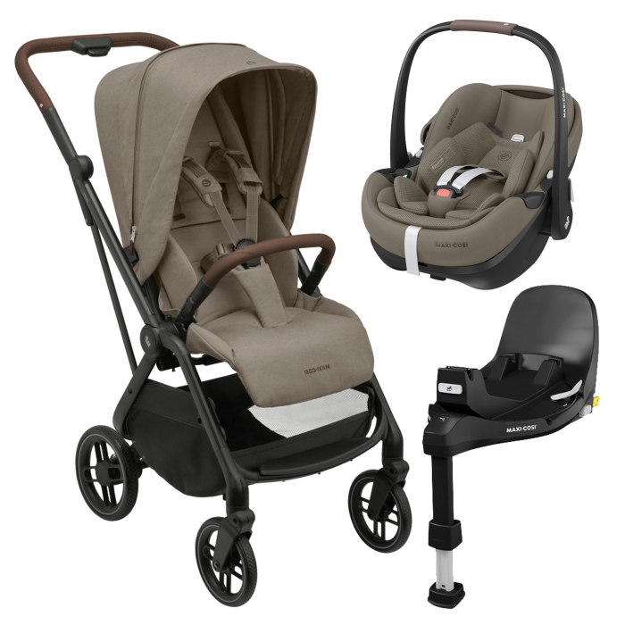 Maxi-Cosi Leona 2 + Pebble 360º Pro2 + Familyfix 360º Pro (Sem Adaptadores )